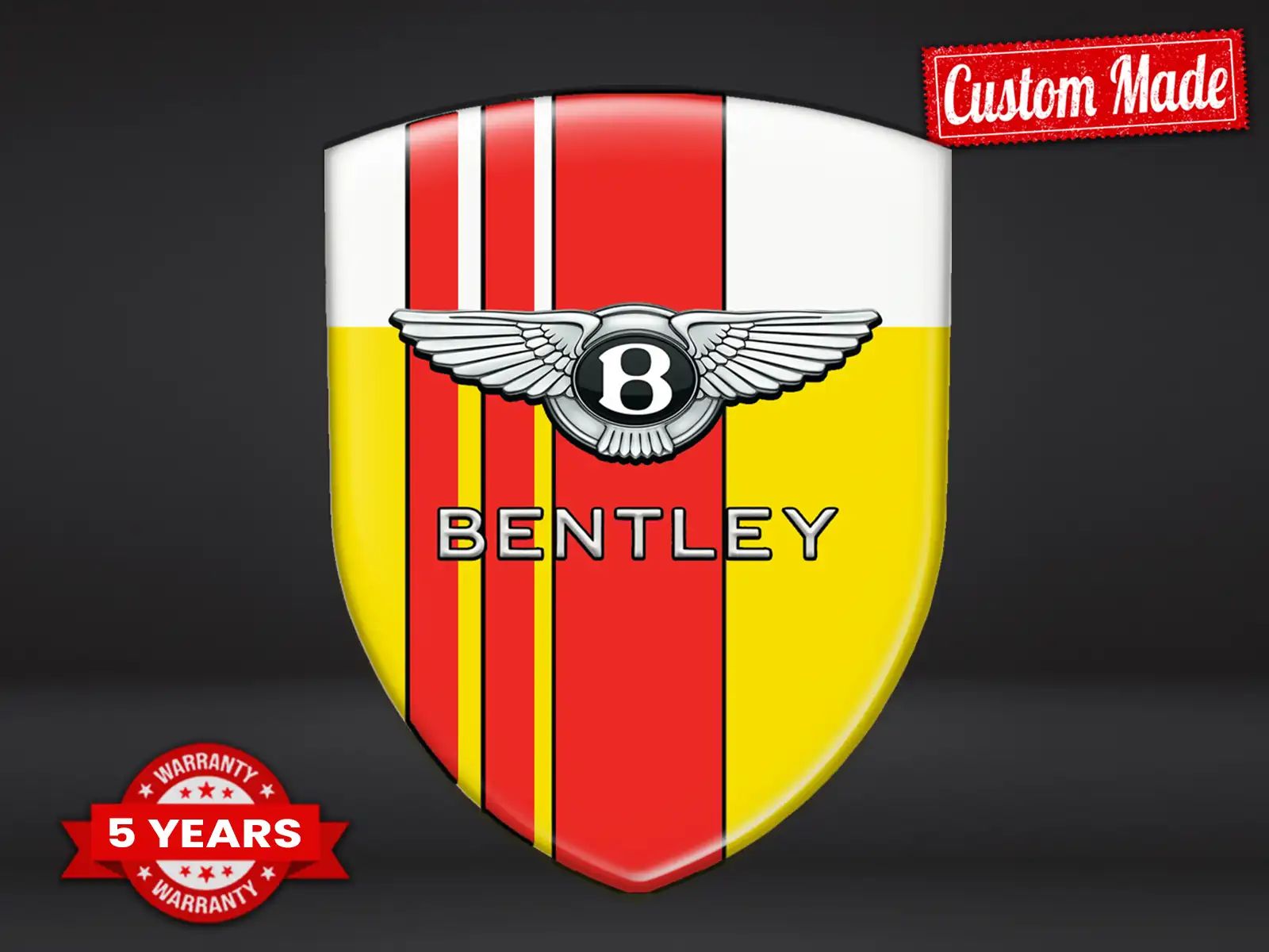 Bentley Grands Décalcos Auto Style Max Moderne Résistant